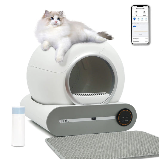 Smart Self-Cleaning Litter System