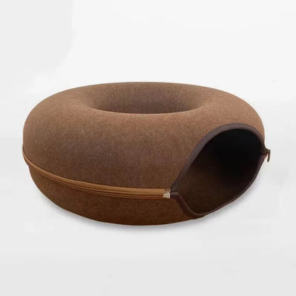 Modern Felt Donut Tunnel Bed