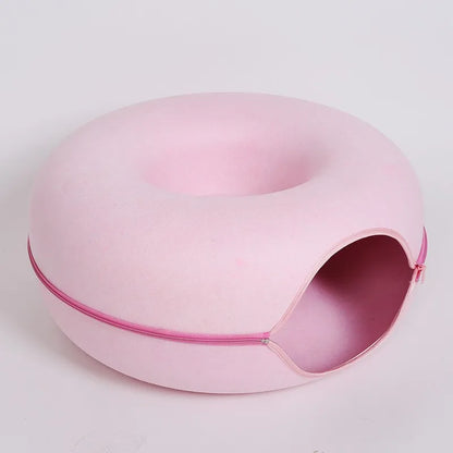 Modern Felt Donut Tunnel Bed