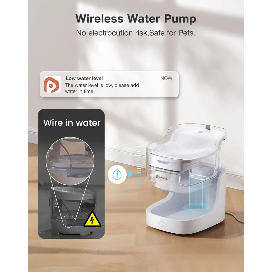 Smart Wireless Purifying Pet Fountain