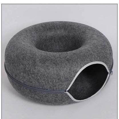 Modern Felt Donut Tunnel Bed